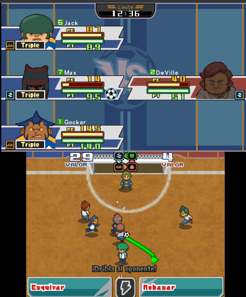 Técnicas ocultas Inazuma Eleven 3