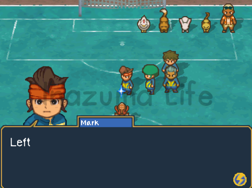 Inazuma Eleven 2 Debug Mode: Todos sus secretos al descubierto 4 Mark Evans moviéndose a la izquierda