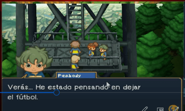 Inazuma Eleven 2 Debug-Modus