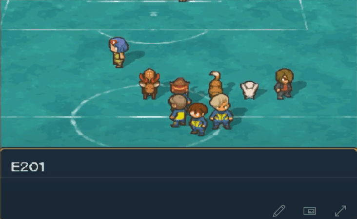 Inazuma Eleven 2 Debug-Modus