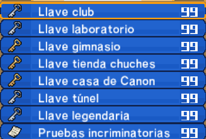 Cheat Todos los objetos en Inazuma Eleven 3