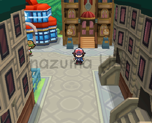 Cheats Pokemon Negro y Blanco (NDS & Desmume) 36 Striaton City in third person