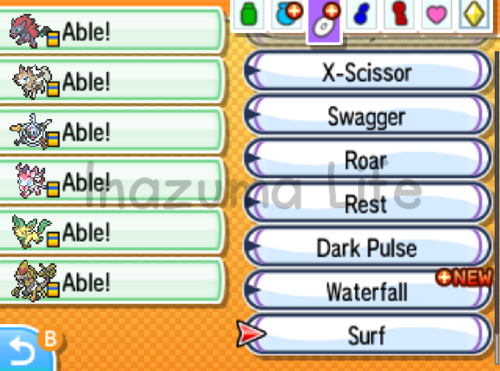 Cheats Pokemon Sol y Luna (3DS y Citra) 13 Kommo-o compatible con MT Surf gracias a código