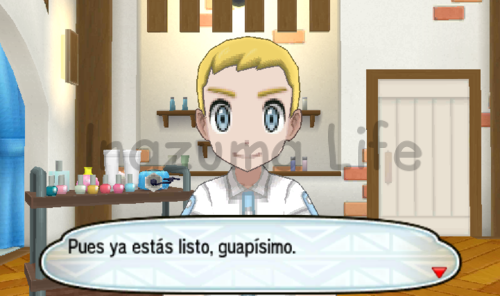 Cheats Pokemon Sol y Luna (3DS y Citra) 33 Truco para modificar tu color de pelo en Pokemon Luna