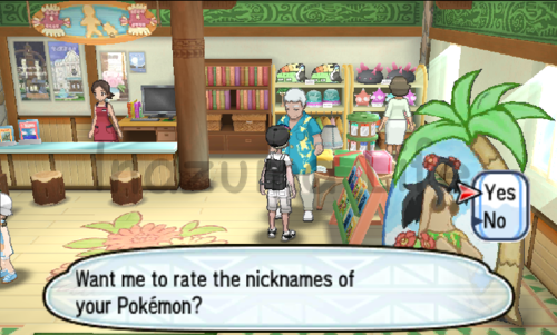Cheats Pokemon Sol y Luna (3DS y Citra) 29 Trucco per cambiare il soprannome dei tuoi Pokémon in Sole e Luna, anche se erano già stati rinominati
