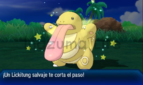 Cheats Pokemon Ultrasol y Ultraluna (Citra y 3DS) 22 Shiny Schlurp in Pokémon Ultrasonne