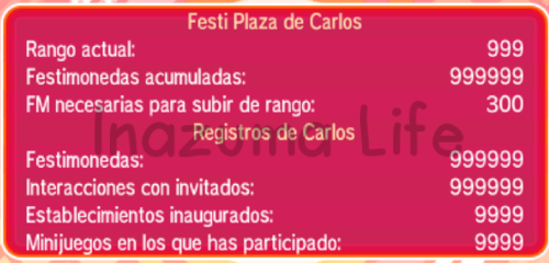 Cheats Pokemon Ultrasol y Ultraluna (Citra y 3DS) 29 Cheat für unendlichen Rang in Festival Plaza in Pokémon Ultrasonne