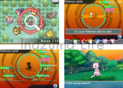 Cheats Pokemon Rubí Omega y Zafiro Alfa (3DS & Citra) 12 Capturar a Mew en la ruta 116 gracias al DexNav