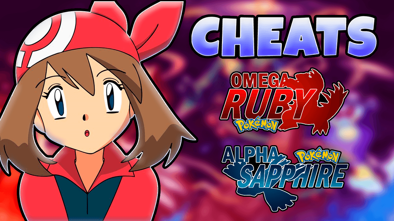 Pokemon Omega Ruby and Alpha Sapphire Cheats (3DS & Citra)