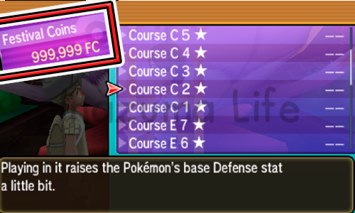 Cheats Pokemon Ultrasol y Ultraluna (Citra y 3DS) 3 Pokémon Ultrasonne Cheats unbegrenzte Festival-Münzen erhalten