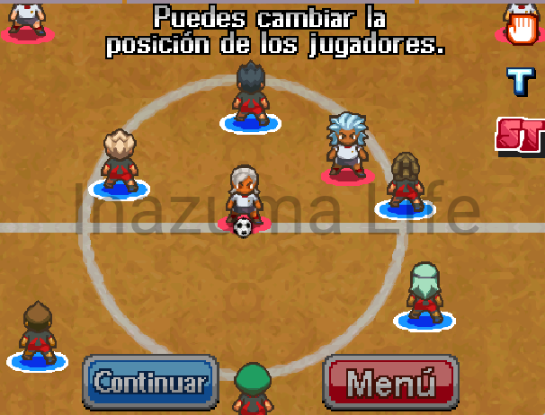 Cheats Inazuma Eleven 3 The Ogre (NDS), Bomber y Spark | Trucos para DraStic y Desmume 32 Jugadores colocados en el campo rival gracias al cheat en Inazuma Eleven 3 The Ogre, Bomber y Spark