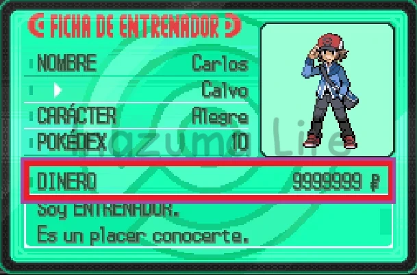cheat pokemon nero bianco soldi infiniti Soldi illimitati 9.999.999 mostrato nel profilo dell’allenatore in Pokémon Nero