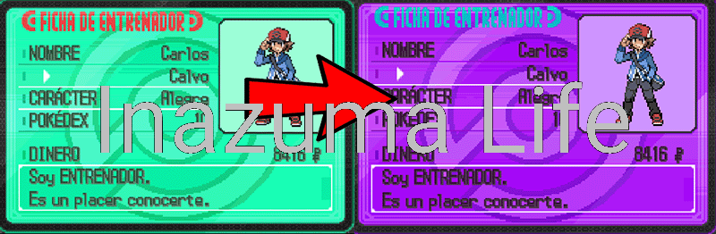 Cheats Pokémon Negro y Blanco | Trucos para DraStic y Desmume 50 Updated Trainer Card color after using the cheat