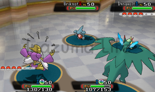 Cheats Pokémon Rubí Omega y Zafiro Alfa (3DS & Citra) 28 Mega Alakazam y Mega Charizard X activados simultáneamente durante un combate en Pokémon Rubí Omega usando este cheat.
