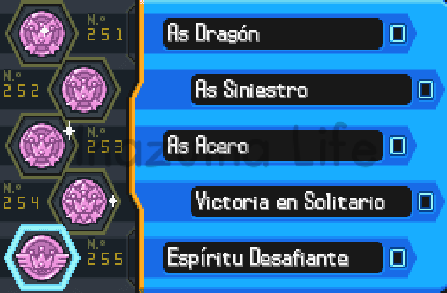 Cheats Pokémon Negro 2 y Blanco 2 | Trucos para DraStic y Desmume 11 255 Pokémon B2W2 medals unlocked in the Medal Box after activating the cheat