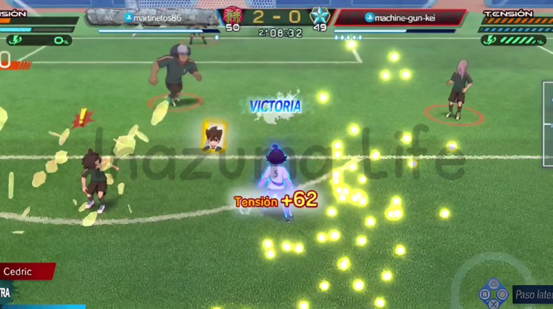 Harper Evans (jugador estrella) obtenido en partido multijugador