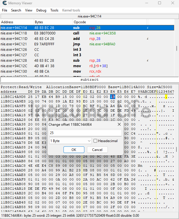 Cómo conseguir Estrellas de Vínculo Infinitas en Inazuma Eleven Victory Road (Guía Cheat Engine) 12 Changing the value from 1 byte to 4 bytes