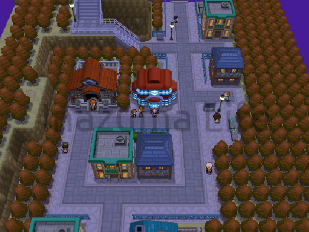 Cheats Pokémon Negro 2 y Blanco 2 | Trucos para DraStic y Desmume 14 Aspertia City seen from afar using the far-camera cheat