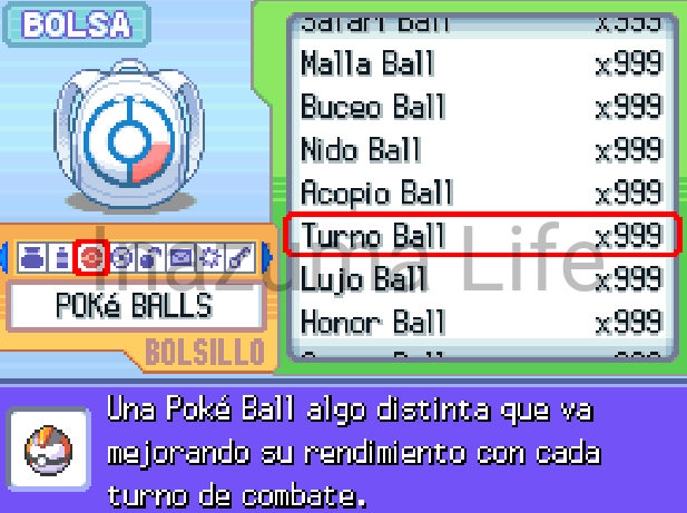 999 Turno Balls en nuestro inventario